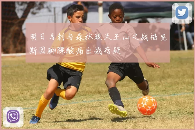 明日马刺与森林狼天王山之战福克斯因脚踝酸痛出战存疑